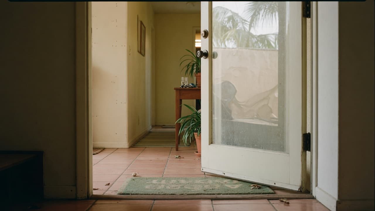 Clean Los Angeles home entryway ready for guests
